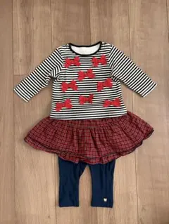 ケイトスペード ボーダー リボン トップス 70