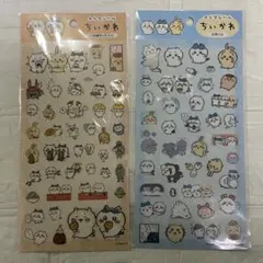 ちいかわクリアシール　お腹すいた3人、耳パル　 2枚セット