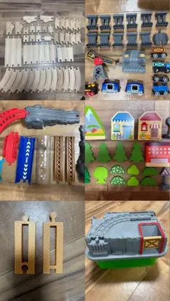 マ*サ様 Hape 木製レールセット 知育玩具 大量まとめ売り - メルカリ