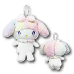 マスコットポーチ レインボー マイメロディ