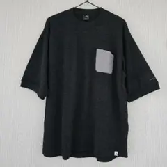 ワークマン　FieldCore　半袖Tシャツ　L　ダークグレー　ワッフル素材のサムネイル