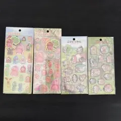 こびとづかん　カプセルシール　スペシャルもっちもちシール　おしりシール　全4種