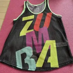 ZUMBA メッシュタンクトップ XSサイズ