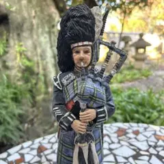スコットランド バグパイパー フィギュア 約35cm ヴィンテージ　レトロ