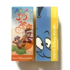 ディズニーリゾート　消しゴム　カドケシ　30周年チップ&デール　アラジンのサムネイル