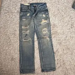 Abercrombie&FITCH アバクロダメージ加工デニムパンツ　サイズ30