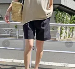 Spick and Spanリネンライクショートパンツ