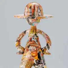 ワンピース　ルフィズ　1000 LOGS art canvans