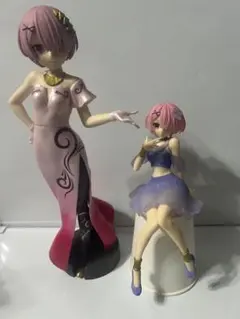 Re:ゼロから始める異世界生活 ラム フィギュア 2体まとめ売り