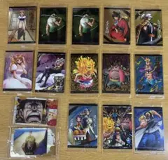 り*中様 ONEPIECEウエハースカード 15枚セット(※一部被りあり)