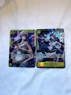 ワンピースカード　ロー　シークレット　シクパラ2枚セット