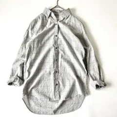 steven alan ウィンドウペンチェック　コットン長袖シャツ　日本製　Sのサムネイル