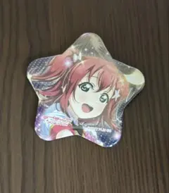 ラブライブ！サンシャイン！！ 黒澤ルビィ 星型缶バッジ