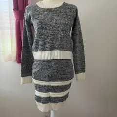 ❤️新品タグ付き❤️ EGOIST ニットセットアップ　フリーサイズ