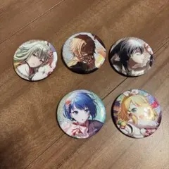 プロセカ グリッター缶バッジ 5個セット