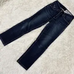 【美脚】SOMETHING ビジュー スタッズ ネオフィット デニム ストレッチのサムネイル