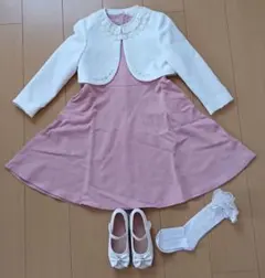 enchanté フォーマルドレス　５点セット　120〜130　卒園　入学式