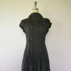 G.PLEATS スペッチオ 変形 プリーツワンピース 日本製 フォーマル L