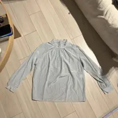 みっちゃん様専用　長袖ブラウス フリルネック