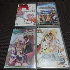 PSPソフト 4本セット