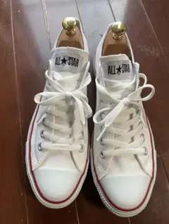 【美品】Converse All Star ホワイト　ローカット27.5㎝