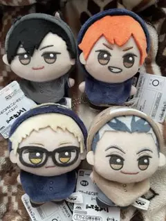 ハイキュー ちびぐるみ アニマルポンチョvol.1 全４種セット