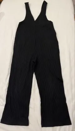 UNIQLO 150cm サロペット　黒