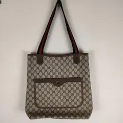 希少　グッチ　GUCCI オールド シェリーライン トートバッグ ヴィンテージ