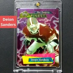 激レア ディオン サンダース NFLカード 90年代 リフラクター 激レア ディオン サンダース NFLカード 90年代 リフラクター