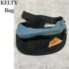 KELTY ケルティ　バッグ　ボディバック ブラック　ブルー　カジュアル　メンズ