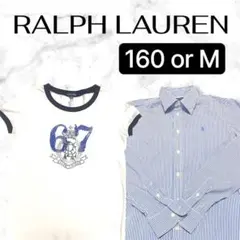 ✨美品✨Ralph Lauren 半袖Tシャツ 長袖ストライプシャツセット