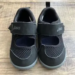 ゆーん様専用　ASICS ベビーサンダル ブラック