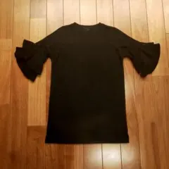 BY LOVE & J LOVE ブラック ミニワンピース