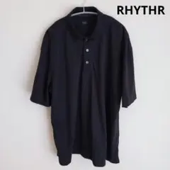 美品 Drumohr ドルモア 半袖 カットソー ヘンリーネック ネイビー M