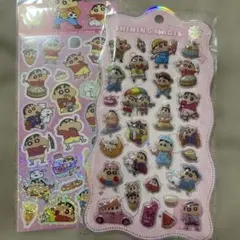 しんちゃん ステッカー 2枚セット