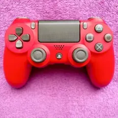 PS4 コントローラー 純正 マグマレッド U8z-4 【超美品】