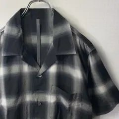 attachment open collar ombre check shirtのサムネイル