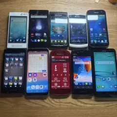 Androidスマホ メーカー色々 10台セット まとめ売り ジャンク 03
