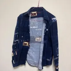 BLUE/BLUE長袖シャツ