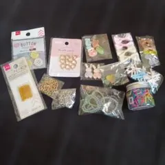 ハンドメイド デコレーションパーツ ビーズ まとめ売り