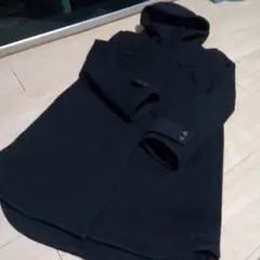 く）SCOT CLUB 黒 フード付きウールコート　☆kanna様専用です☆