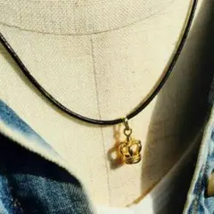 ☆クラウントップネックレス☆チョーカータイプ40センチ☆プレゼントに‼