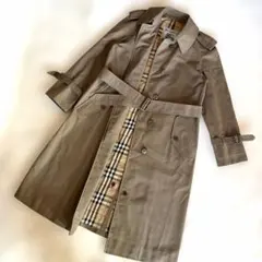 希少　Burberrys 旧タグ　ノバチェック トレンチコート S ベージュ