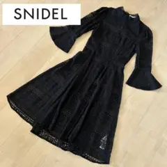【美品】SNIDEL スナイデル レース　ワンピース　インナー付き　size 0