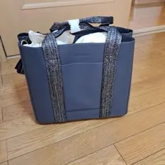 新品FELISSIMO2way トートバッグ グレー 32×28×13