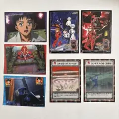 エヴァンゲリオンカード7枚セット