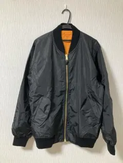 ロスコ ライトウェィトMA-1 ジャケットLIGHTWEIGHT ブラックXLのサムネイル