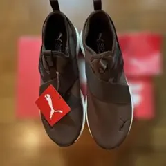 PUMA スリッポン スニーカー SOFTFOAM ブラウン