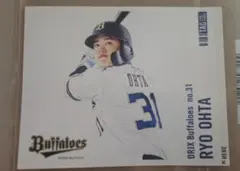 オリックス・バファローズ オリジナルラベル缶 ステッカー 太田椋