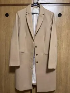 ビューティーアンドユース チェスターコート ベージュ サイズ【M】